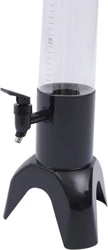 Miniatura 2 de Dispensador de bebidas en torre de cerveza, dispensador de bebidas de 3L/102 onzas con tubo de hielo extraíble, dispensador de torre de cerveza