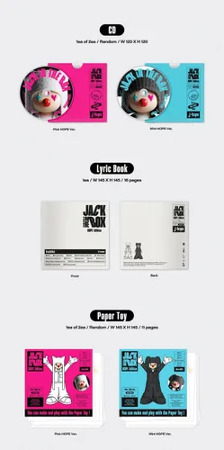 Miniatura 2 de [WEVERSE Early-Bird POB] J-Hope - Jack in The Box [Hope Edition] Álbum + Beneficio de preventa