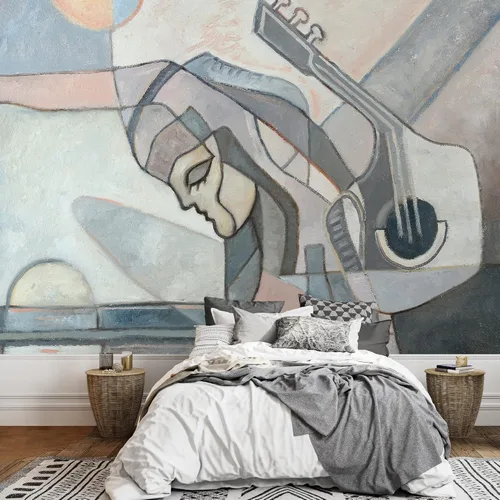 Miniatura 18 de wall26 - Patrón urbano de graffiti vectorial - Decoración de pared de arte en lienzo - 100x144 pulgadas Obra de arte - Ca96