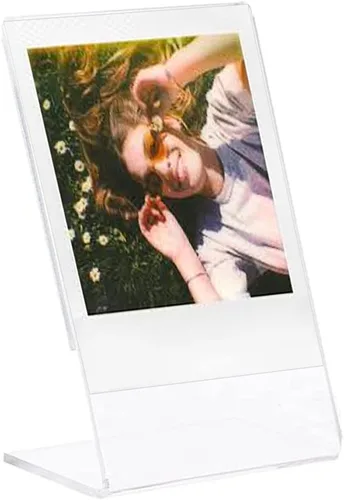 Miniatura 2 de Marco de fotos acrílico para Fujifilm Instax Mini 99 12 11 9 8 40 7+ Evo películas instantáneas de cámara instantánea para Polaroid Go Film Marcos