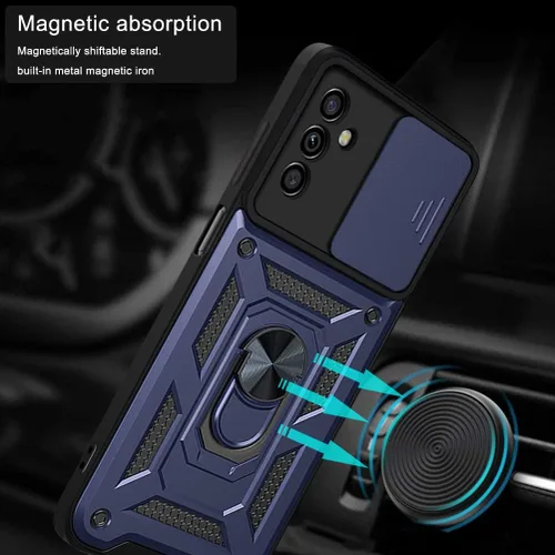 Miniatura 4 de Para Samsung Galaxy A13 5G Caso: Caja Del Teléfono Con Protector De Pantalla Para Samsung Galaxy A13 5G - Azul