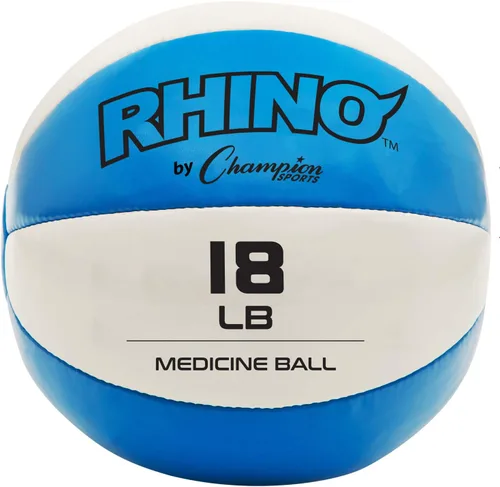 Miniatura 11 de Champion Sports Leather Medicine Balls – Durable Weighted Balls for Strength, Core & Conditioning Training