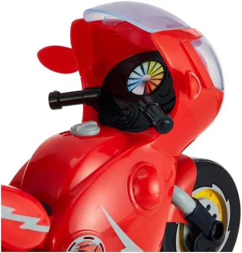 Miniatura 4 de Ricky Zoom Motocicleta de juguete con luz y sonidos, rojo para niños, niña