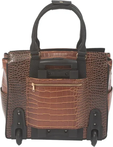 Miniatura 4 de JKM and Company Computer iPad, Laptop Tablet Rolling Tote Bag Briefcase Carryall Bag