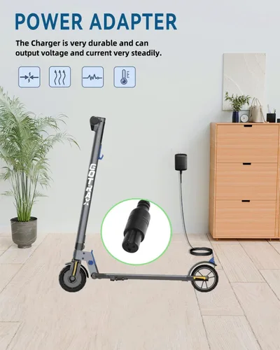 Miniatura 5 de Adaptador de CC de cargador de 29.4V 1A compatible con Jetson Rogue Hoverboard JROGU Balancing Scooter