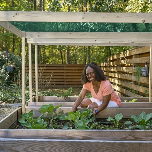 Miniatura 2 de Coolaroo Tela de sombra de jardín con 50% de bloqueo UV para plantas, tela transpirable resistente al desgarro para invernaderos, plántulas y Verde