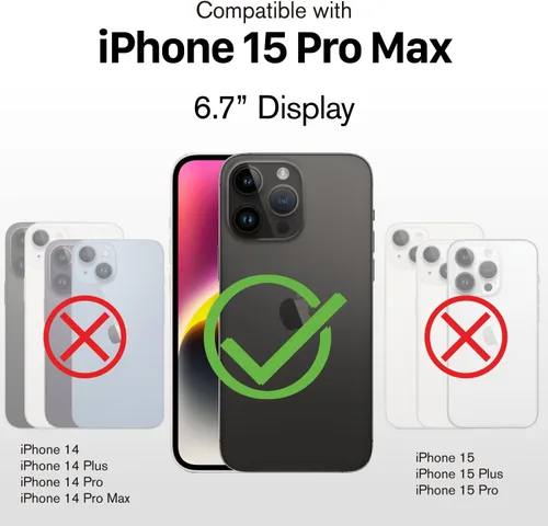 Miniatura 2 de VENA Protector de pantalla de vidrio templado ultra transparente HD compatible con Apple iPhone 15 Pro Max (6.7 pulgadas) – 3 paquetes