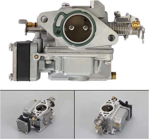 Miniatura 10 de Carburador para motores fueraborda Tohatsu/Nissan 9.9HP 15HP 18HP 2 tiempos, barco Modelo de motor M9.9D2 M15D2 M18E2, parte