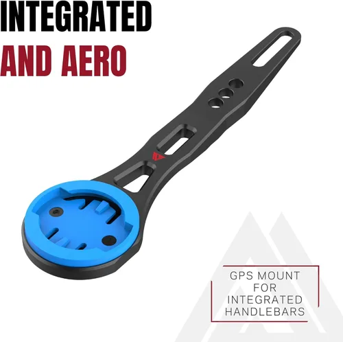 Miniatura 2 de KOM Cycling Soporte Wahoo integrado para manillar integrado fabricado con CNC Alumninumn para barras como FSA, Canyon, Ritchey y muchos otros