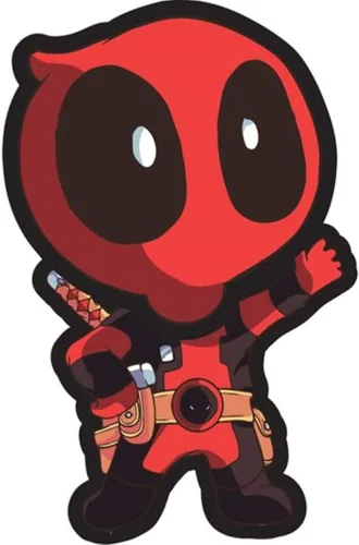 Plasticolor 005425R01 ambientador de auto para Marvel Comics Deadpool Wiggler