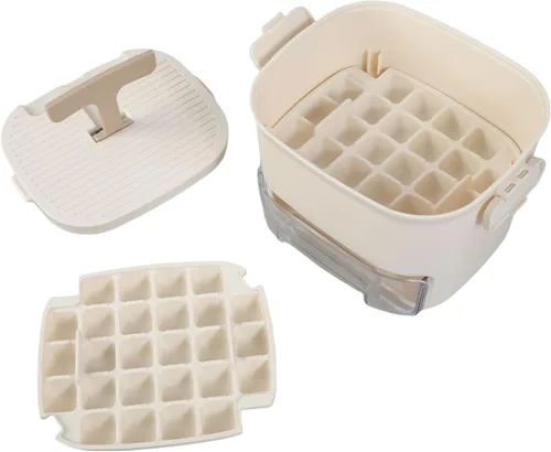 Miniatura 7 de Bandeja tipo cajón con tapa, apilable, congeladores, contenedor para cocteles, almacenamiento de alimentos para bebés