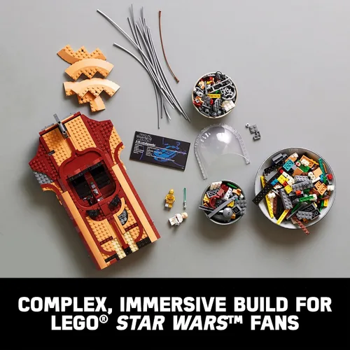 Miniatura 6 de LEGO Star Wars Luke Skywalker's Landspeeder 75341, kit de construcción Ultimate Collector Series Star Wars para adultos, incluye sable de luz Luke