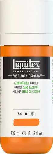 Miniatura 117 de Liquitex Professional Soft Body - Pintura acrílica, botella de 2 onzas (59 ml), blanco titanio Titanio Blanco