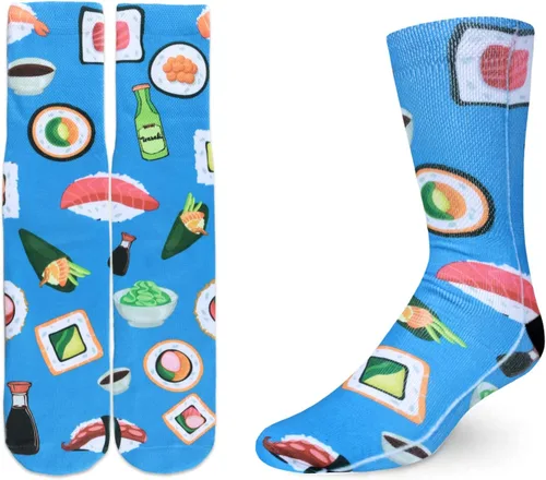 Miniatura 8 de Benefeet Sox Calcetines unisex para hombre, divertidos, locos, para niños, jóvenes, coloridos, estampados 3D, atléticos, novedosos calcetines