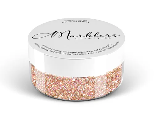 Miniatura 37 de MARBLERS Brillantina de forma gruesa de grado cosmético [estrella] 0.11 onzas (0.11 oz) Escamas No tóxica Vegana Libre de crueldad animal
