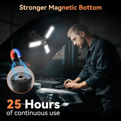 Miniatura 5 de Dimgogo15000mAh Luz recargable para acampar, luz de trabajo LED portátil Standing Light with 7ft Max Height, 5500 Lumen 6500/4500/3500K Dimmable