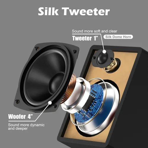 Miniatura 3 de Sistema de estéreo para el hogar con reproductor de CD, radio FM, Bluetooth, entrada AUX, entrada USB, conector para auriculares, control remoto