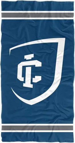 Miniatura 244 de LOGOVISION Manta Abilene Christian University, 30 x 60 pulgadas, logotipo primario CottonFront/PolyBackBeachTowel