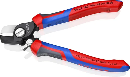 Miniatura 3 de KNIPEX - Herramientas 95 22 165 - Tijeras para cables, muelle, multicomponente (9522165)