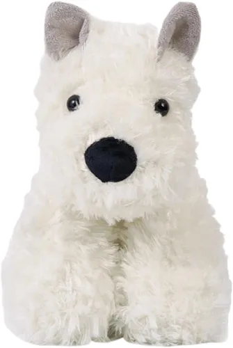 Miniatura 3 de Adorable juguete de peluche para perro West Highland White Terrier - Juguete de peluche suave de 8.6 pulgadas, el mejor amigo de los niños