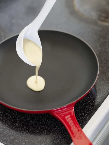 Miniatura 4 de HIC Kitchen Cucharón para salsa, porcelana fina, 1 onza, juego de 2