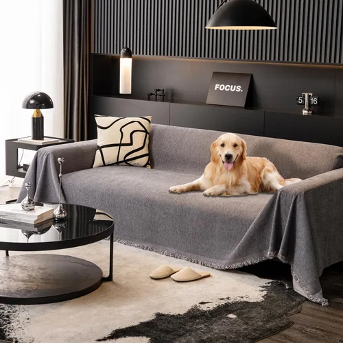 Miniatura 13 de Fundas de sofá 100% impermeables para mascotas, fundas de sofá para perros, gatos, funda para sofás seccionales, sillón reclinable, futón, fundas