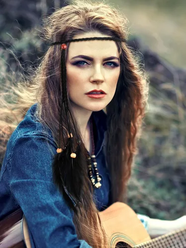 Miniatura 4 de Bencailor 10 pinzas para el pelo de plumas y diadema hippie extensiones de pelo para Halloween, disfraz de pirata indio para mujeres y niñas