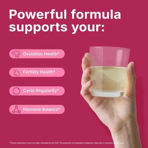 Miniatura 2 de Myo & D-Chiro - Polvo de inositol en polvo 40:1 para equilibrio hormonal de las mujeres y apoyo ovárico, con folato, DIM, zinc, glicinato