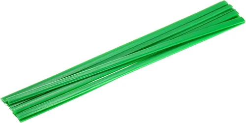 Miniatura 80 de MECCANIXITY 5 varillas de soldadura de plástico amarillo de 0.374 in x 9.843 in HDPE cinta plana de soldadura de plástico para reparar tanques