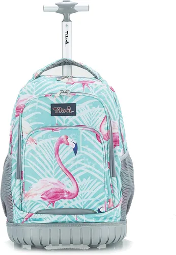 Miniatura 2 de Tilami Mochila con ruedas para niños y niñas de 18 pulgadas Computadora portátil