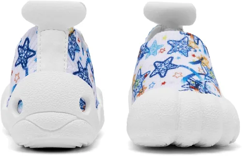 Miniatura 5 de Engtoy Zapatos de calcetín para bebés, zapatos para caminar para niños y niñas, zapatillas de cinco dedos cerrados, sin cordones