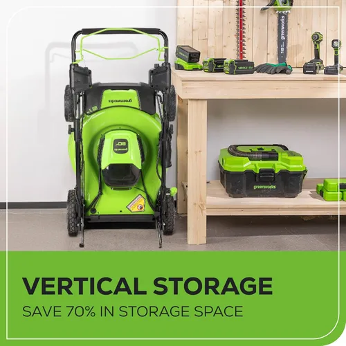 Miniatura 8 de Greenworks Cortacésped inalámbrico sin escobillas de 80 V y 21 pulgadas (autopropulsado) (más de 75 herramientas compatibles), batería de 4.0 Ah
