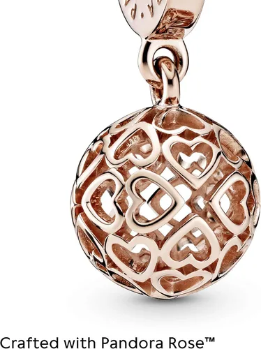 Miniatura 3 de PANDORA Joyería Armonious Hearts Rose Charm Metal no aplica