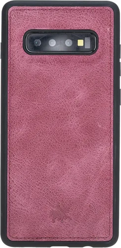 Miniatura 154 de Venito Lucca - Funda de piel compatible con Samsung Galaxy Note 10 (6,3 pulgadas), extra segura, con cubierta trasera acolchada, cocodrilo negro