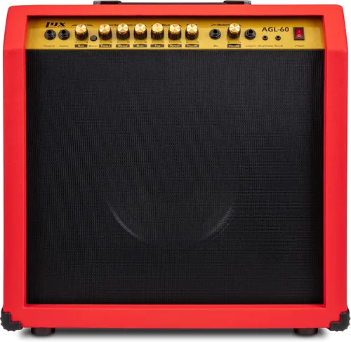 Miniatura 32 de LyxPro Amplificador de guitarra eléctrica de 20 W, altavoz incorporado, conector para auriculares y entrada auxiliar que incluye ganancia, graves
