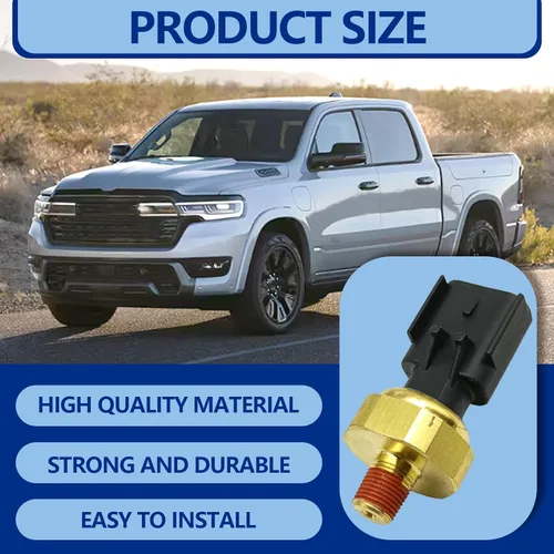 Miniatura 7 de Sensor de presión Sensor de presión de aceite del motor Sensor de interruptor emisor 5149062AA 05149062AA 5149064AA 5149062AB Compatible con Ram