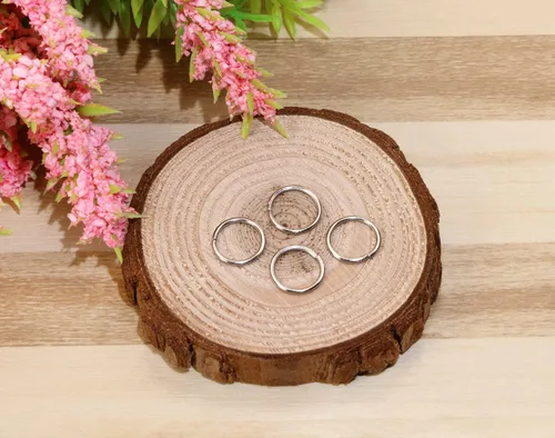 Miniatura 4 de Shapenty Anillos de salto abiertos de acero inoxidable para llavero, collar, pulsera, aretes, colgante, joyería, hallazgo, fabricación de dijes