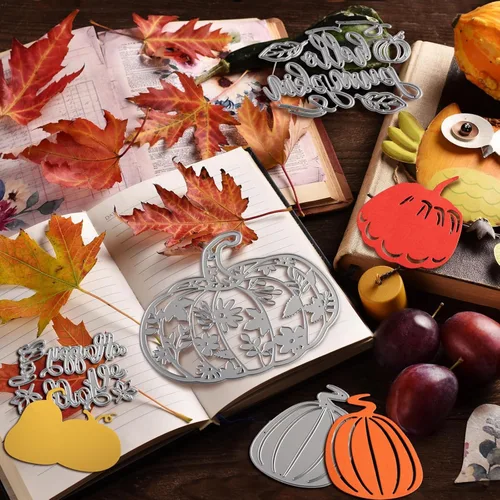 Miniatura 2 de Troqueles de metal para Halloween, plantillas de corte de araña, fantasma feliz, plantillas de corte, plantillas de papel para manualidades