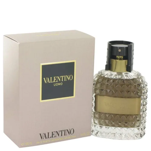 Miniatura 3 de Valentino Uomo Eau de Toilette Perfume en espray para hombre, 5.1 onza, Marrón claro