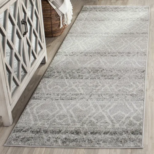 SAFAVIEH Adirondack Collection - Alfombra de pasillo de 2 pies 6 pulgadas x 6 pies, diseño envejecido, no desprende pelusa y de fácil cuidado, ideal
