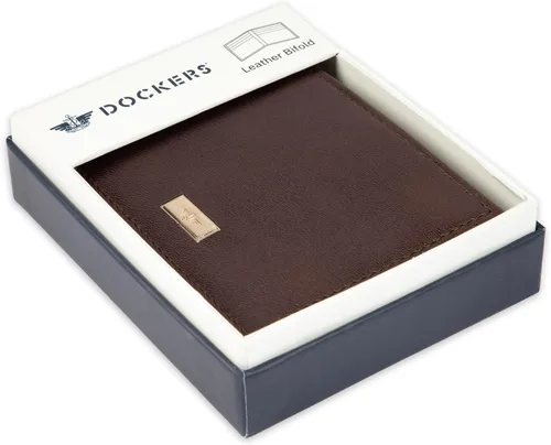 Miniatura 54 de Dockers Mens piel Capacidad extra Slimfold Bifold Wallet