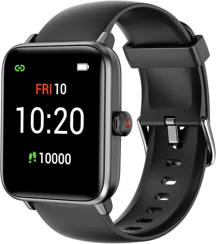 LIVIKEY Reloj inteligente, rastreador de actividad física con monitor de frecuencia cardíaca, oxígeno en sangre, seguimiento del sueño, reloj