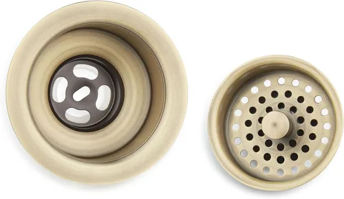 Miniatura 7 de Signature Hardware 480532 Colador de cesta de 4-1/2" con cordal - Oro cepillado