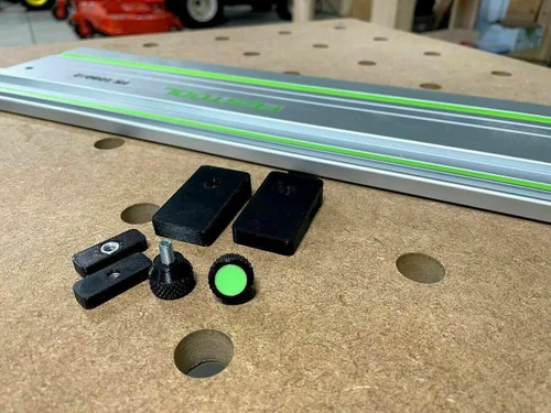 Miniatura 4 de Topes de límite de riel guía compatibles con rieles Festool