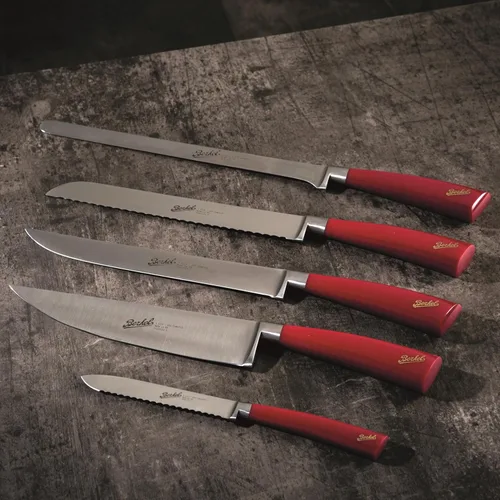 Miniatura 4 de Berkel Elegance - Juego de cuchillos de chef de 5 piezas, elegante y versátil, incluye cuchillos de precisión para jamón, pan, asado, chef y tareas