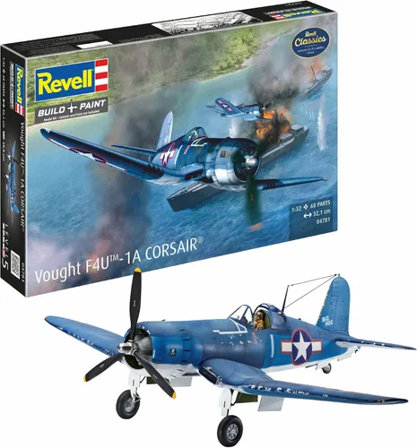 Revell de Alemania Vought F4U-1A Corsair Modelo Kit