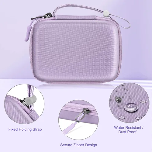 Miniatura 4 de FINTIE Funda para cámara para niños compatible con Goopow/Seckton/Dylanto/Mgaolo/Masterbee/CIMELR/Desuccus juguetes para cámara digital para niños
