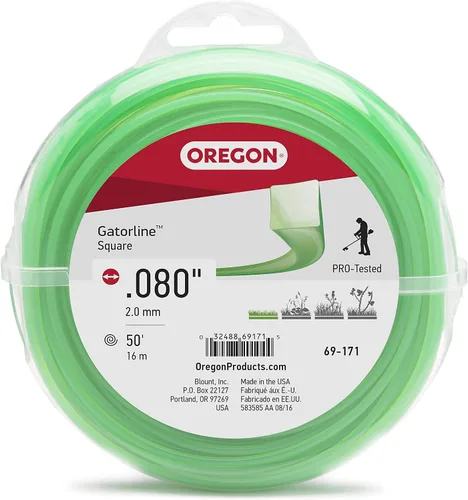 Miniatura 8 de Oregon Gatorline - Línea cuadrada para recortar malas hierbas, 0.08 pulgadas por 328 pies