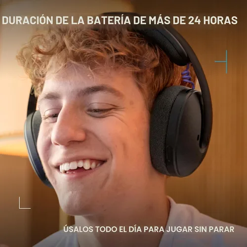 Miniatura 7 de Logitech G Auriculares inalámbricos Bluetooth 325 Lightspeed para juegos, comodidad durante todo el día, micrófono integrado con reducción de ruido