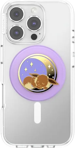 Miniatura 3 de PopSockets Agarre para teléfono MagSafe con soporte, soporte magnético, parte superior intercambiable, sujeción segura para fundas MagSafe
